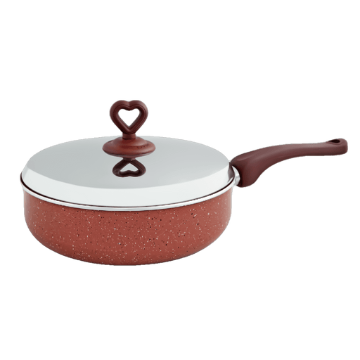 Lovely Hearts Sauteuse with S/S Lid