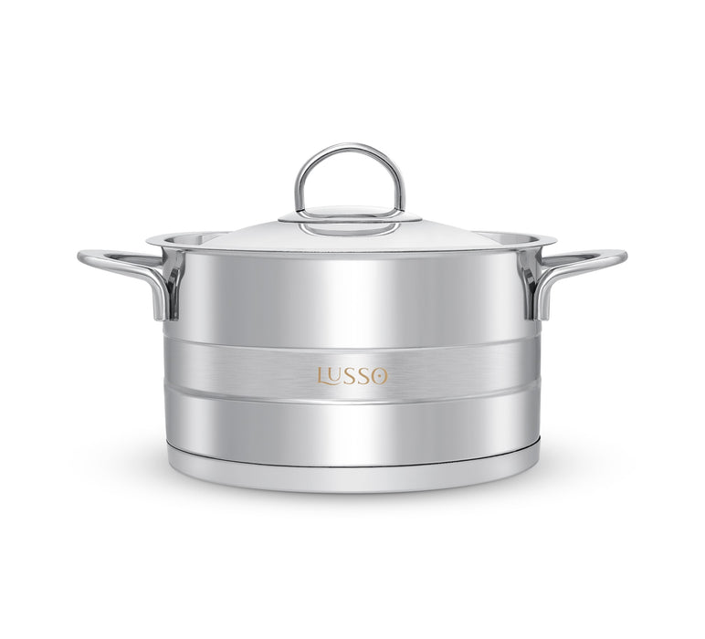 lusso stainless steal pot