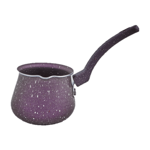Granite coffee pot purple