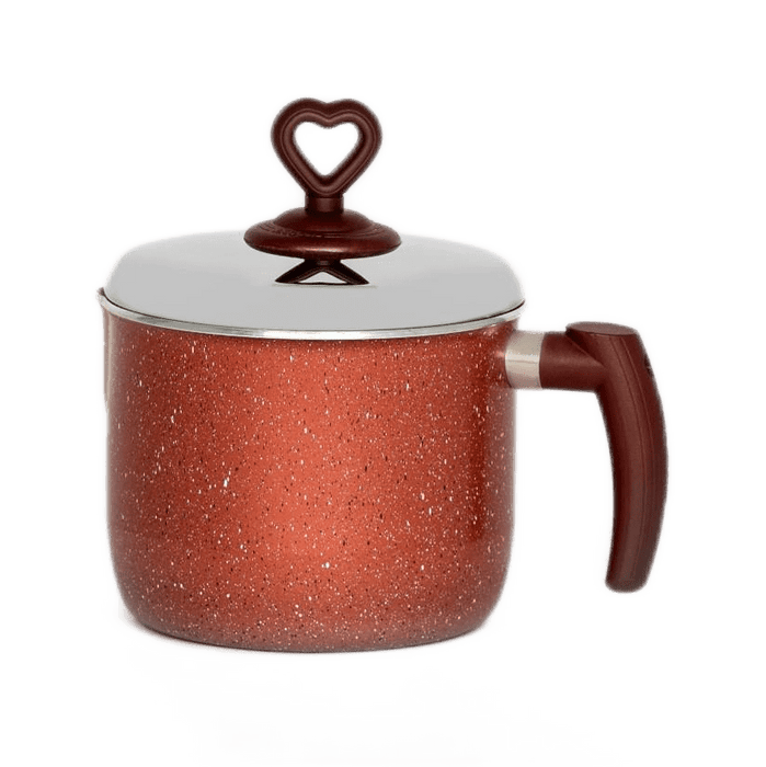 Lovely Hearts Milk pot with s/s Lid