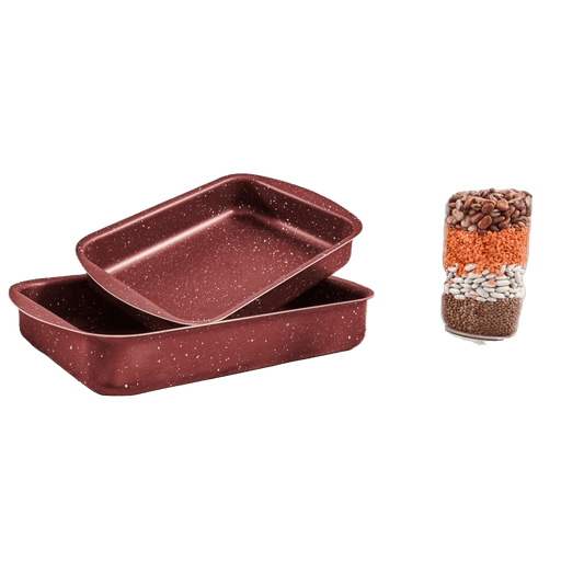 Granite plus oblong set 2 pcs