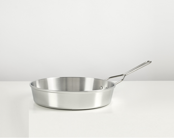 Stainless Steel pan  coil handle